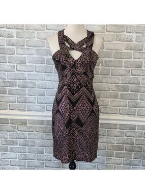 Midnight Doll Geometric Glitter Black Dress NEW Junior 9 Party Prom Dance